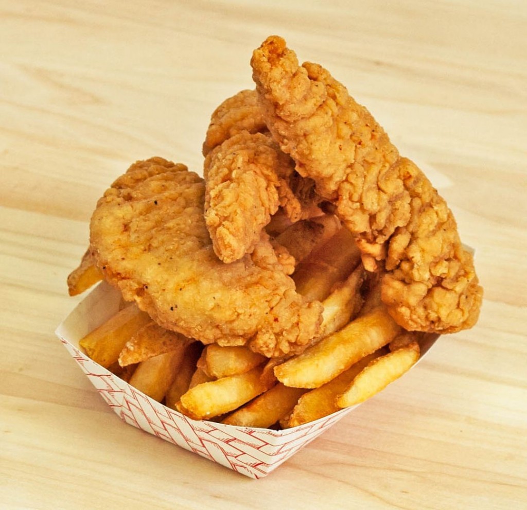 Chicken Tender Basket Pop Up Pizza Pop Up Pizza